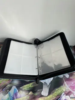 Squirtle Premium Pocket ZIP Card Binder/Folder Pokemon 400 Cards Album Collector - Image 2