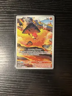Magby 186/182 Pokemon TCG Scarlet & Violet: Paradox Rift Illustration Rare Card - Image 1