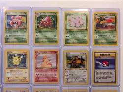 Complete 1st First Editions Jungle Set Uncommons/Commons Pokemon Cards Lot NM-LP - Image 4