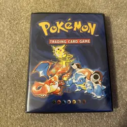 Pokemon WOTC Vintage Collection Holo Rare Cards Base Sets 1999 Binder Folder Lot - Image 1