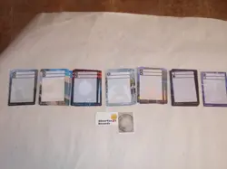 53 Magic The Gathering Commander Official Double Sided Writable Card Tokens - Image 1