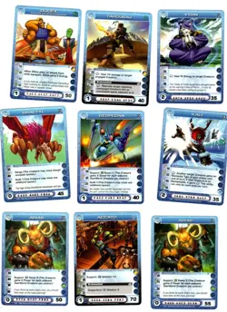 Lot #372626 lot of 10 various chaotic cards - Image 1