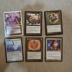 Magic The Gathering Mtg Rare Card Lot Vintage Homelands, Chronicles, Mirage - Image 1