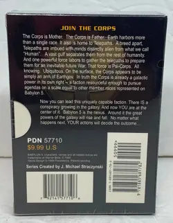 Babylon 5 Collectible Card Game CCG - Psi-Corps Starter 60 Card Deck Sealed - Image 3
