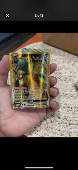 Pokemon TCG Mega M Charizard EX Holo Ultra Rare 69/106 XY LP+ NM Plus Extras - Image 4