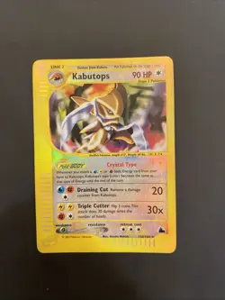 Pokemon 2003 Skyridge Kabutops Reverse Holo Card #150/144 - Image 1