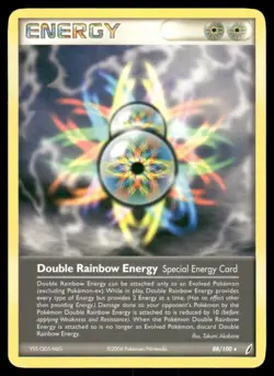 Pokemon Tcg Double Rainbow Energy #88 Pokemon Crystal Guardians LP - Image 1