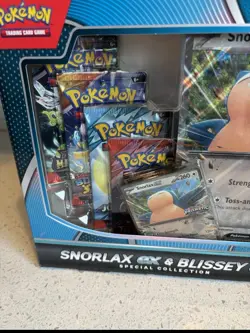Pokemon Snorlax Ex & Blissey Ex Special Collection Box! Walmart Exclusive, 8Pks - Image 3