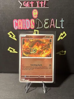 Pokemon TCG Mega Evolution Chi-Yu 031/132 Reverse Holo NM - Image 1