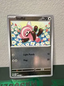Stufful - 111/132 - Reverse Holo - Pokemon Mega Evolution - Image 1