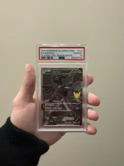 2021 POKEMON CELEBRATIONS CLASSIC COLLECTION #114 FULL ART ZEKROM PSA 10 GemMint - Image 1
