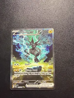 Pokemon TCG: Zekrom ex 166/086 Sv: Black Bolt Holo **SEE DESCRIPTION** - Image 1