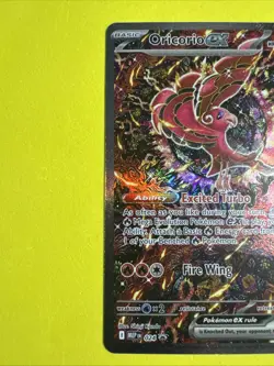 POKEMON PHANTASMAL FLAMES ORICORIO EX BLACK STAR PROMO 024 - Image 2