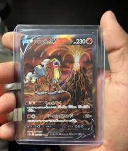 Entei V Vstar Universe SAR 213/172 s12a Full Art Japanese Pokemon NM - Image 1