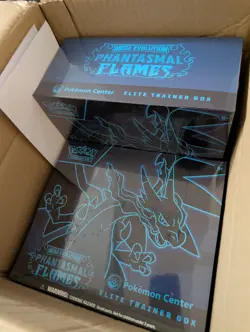 Phantasmal Flames 2x Pokemon Center Elite Trainer Box ⭐ETB's⭐ TCG Mega Evolution - Image 1