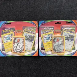 2x Pokemon TCG Fusion Strike & Vivid Voltage Blister Landorus Thundurus Tornadus - Image 1