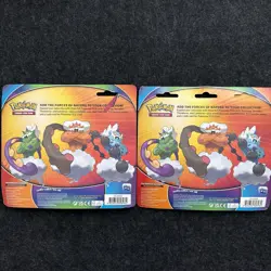 2x Pokemon TCG Fusion Strike & Vivid Voltage Blister Landorus Thundurus Tornadus - Image 2