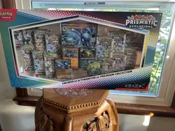 POKEMON PRISMATIC EVOLUTIONS Lucario & Tyranitar PREMIUM COLLECTION- Sam’s club - Image 1