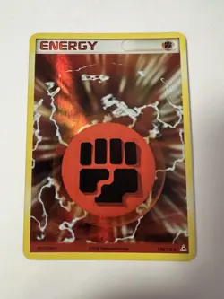 Pokemon TCG Fighting Energy 110/110 Reverse Holo Excellent Condition - Image 1