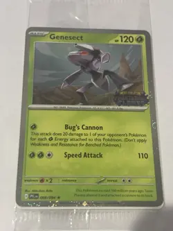 Pokemon Genesect 008 Mega Evolution Phantasmal Flames Best Buy Promo Sealed - Image 1