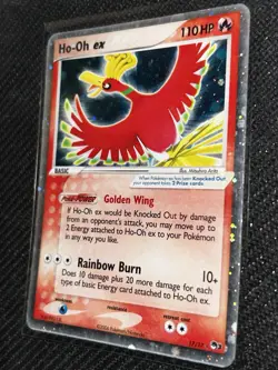 Ho-Oh ex (Holo) 017/017 POP Series 3 Holo Pokemon TCG LP - Image 2