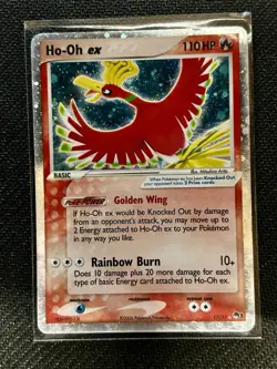 Ho-Oh ex (Holo) 017/017 POP Series 3 Holo Pokemon TCG LP - Image 4