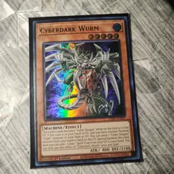 Yu-Gi-Oh! Cyberdark Wurm ALIN-EN027 Ultra Rare 1st Ed NM/MINT - Image 1
