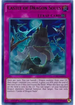 Yugioh - Castle of Dragon Souls (Ultra Rare) (Unlimited) - LCKC-EN051 P - Image 1