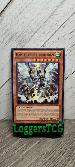 Yu-Gi-Oh! Tempest, Dragon Ruler of Storms / LTGY-EN041 1st Edition LP - Image 1