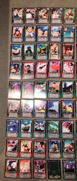 Dragon Ball Z DBZ CCG Score Arrival lot of 130 cards No duplicates plus Broly - Image 2