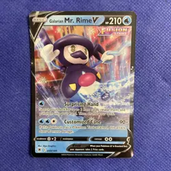 Pokemon Card Galarian Mr. Rime V 049/189 Astral Radiance Holo NM - Image 1