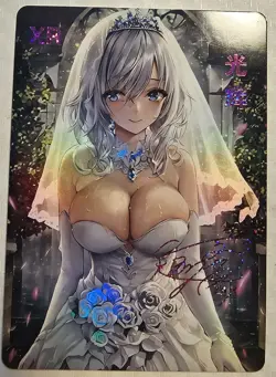 Waifu Signature Collection Anime Doujin Trading Card - XR - HMS Illustrious - Image 1