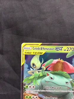 Pokemon Cards: Team Up Rare Holo: Celebi & Venusaur GX 1/181 - Image 2