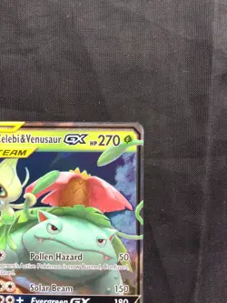 Pokemon Cards: Team Up Rare Holo: Celebi & Venusaur GX 1/181 - Image 3