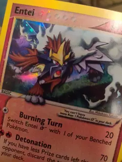 "Custom-made" High Quality, Entei Gold Star*Display-card*" - Image 5