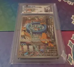 Pokemon Squirtle TCG Stellar Crown Illustration Rare Card 148/142 Ace 10 - Image 3