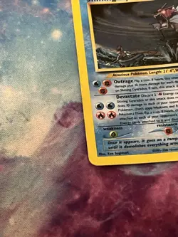 Pokemon TCG Shining Gyarados Holo Neo Revelation Card 65/64 Secret Rare MP - Image 4