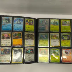 Lot of 360 Pokemon Trading Cards and 12"x 9.5" Collector Book - Multiple Types - Image 3