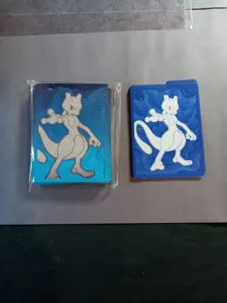 65 Ct Pokemon GO Mewtwo Card Sleeves New & 4 Dividers - Image 1
