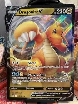 Dragonite V SWSH154 - Jumbo Card - NM - Image 2