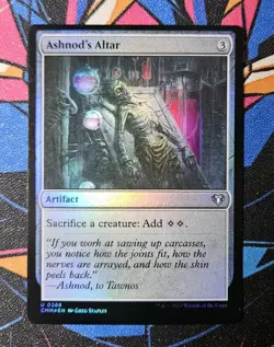 Ashnod's Altar NM Foil MTG Commander Masters CMM Unplayed Magic The Gathering - Image 1