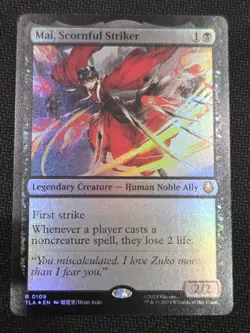 MTG Magic The Gathering - Mai, Scornful Striker - R 0109 - NM - FOIL! 👀 - Image 1
