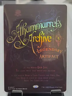 Alhammarret's Archive FOIL Secret Lair Encyclopedia of Magic A-Z MTG - Image 1