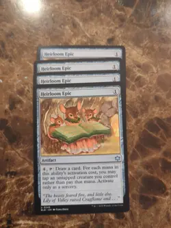 (4) Heirloom Epic *PLAYSET* Bloomburrow Regular NM MTG - Image 1