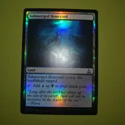 FOIL Submerged Boneyard x1 Oath of the Gatewatch 1x Magic the Gathering MTG - Image 1