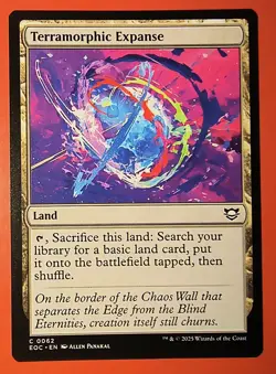 MTG, EDGE OF ETERNITIES *TERRAMORPHIC EXPANSE* #0062, COMMON, REGULAR, EOC - Image 1