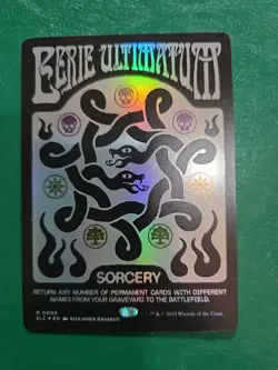 Eerie Ultimatum - MtG Secret Lair: An Encyclopedia of Mage (FOIL) - Image 2
