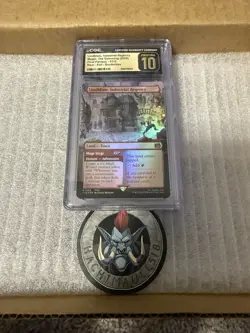 CGC Pristine 10 - Lindblum Industrial Regency Foil 0312 Final Fantasy MTG - Image 1