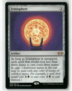 magic the gathering Trinisphere Double Masters Mythic #303/332 - Image 1