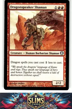 Magic the Gathering MTG Duel Decks: Knights vs. Dragons Dragonspeaker Shaman #53 - Image 1